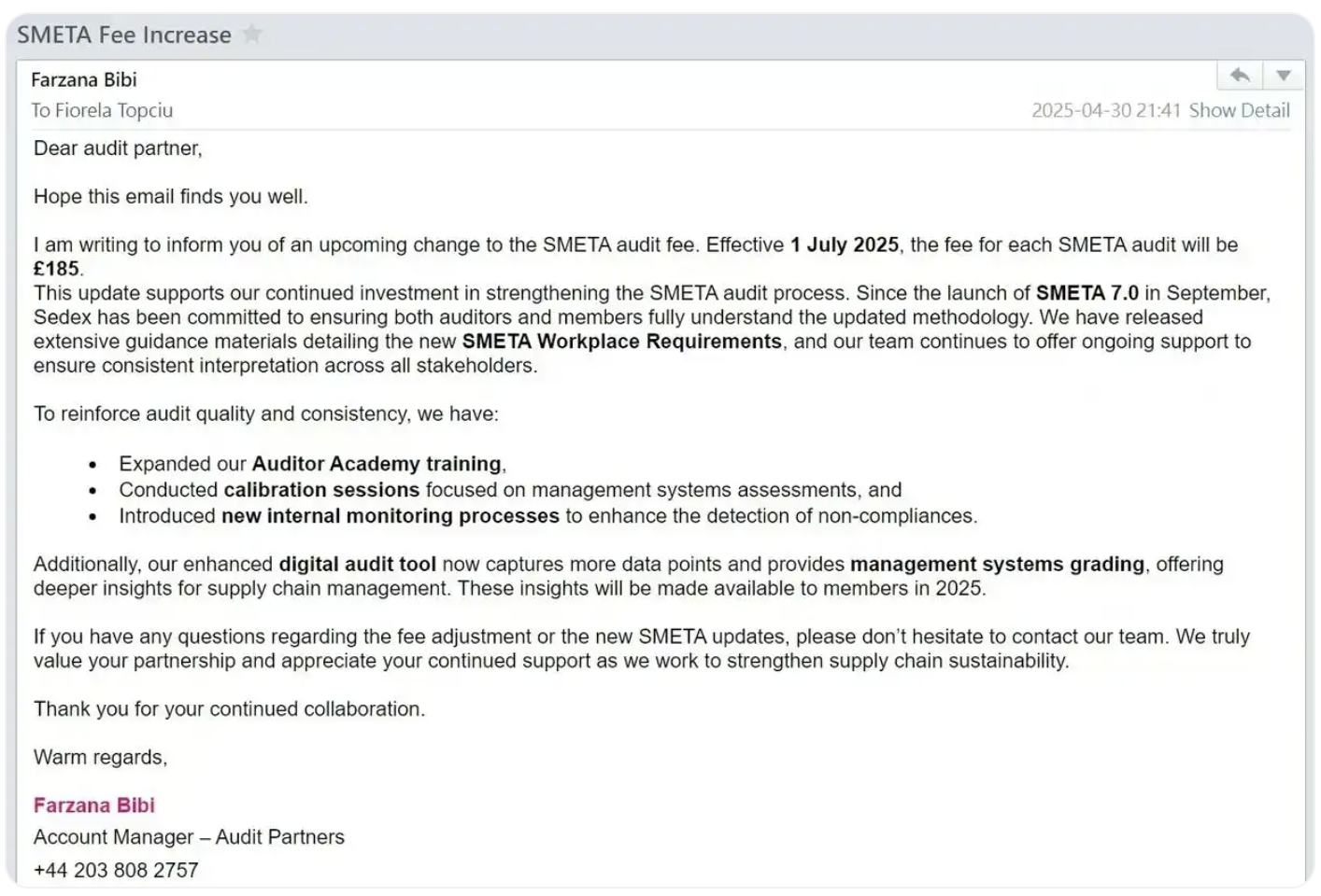 Sedex验厂在涨价的道路上，永远没有停歇的时刻