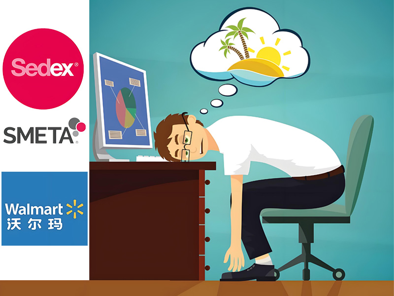 提交给沃尔玛的Sedex SMETA验厂报告，对夜班审核时间有硬性规定吗？